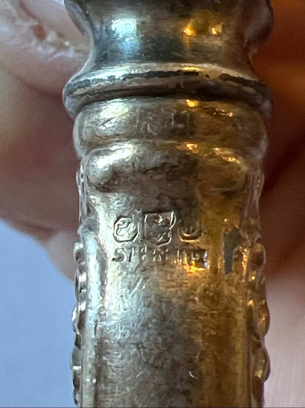 Vintage Sterling buttercup knife